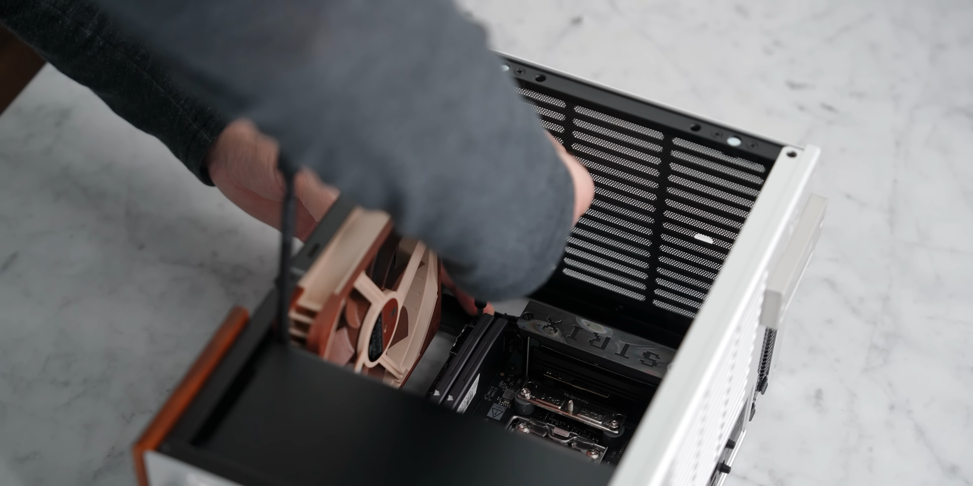 Install the Motherboard into the Case